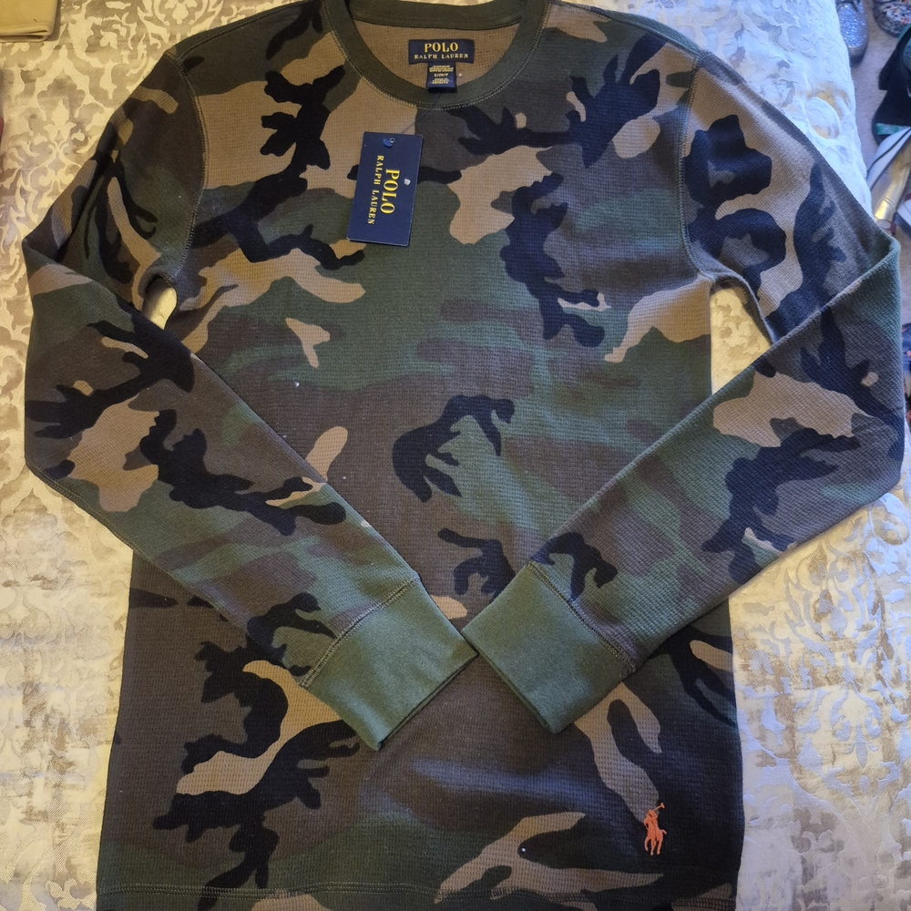 Polo by Ralph Lauren Men's Camouflage Top